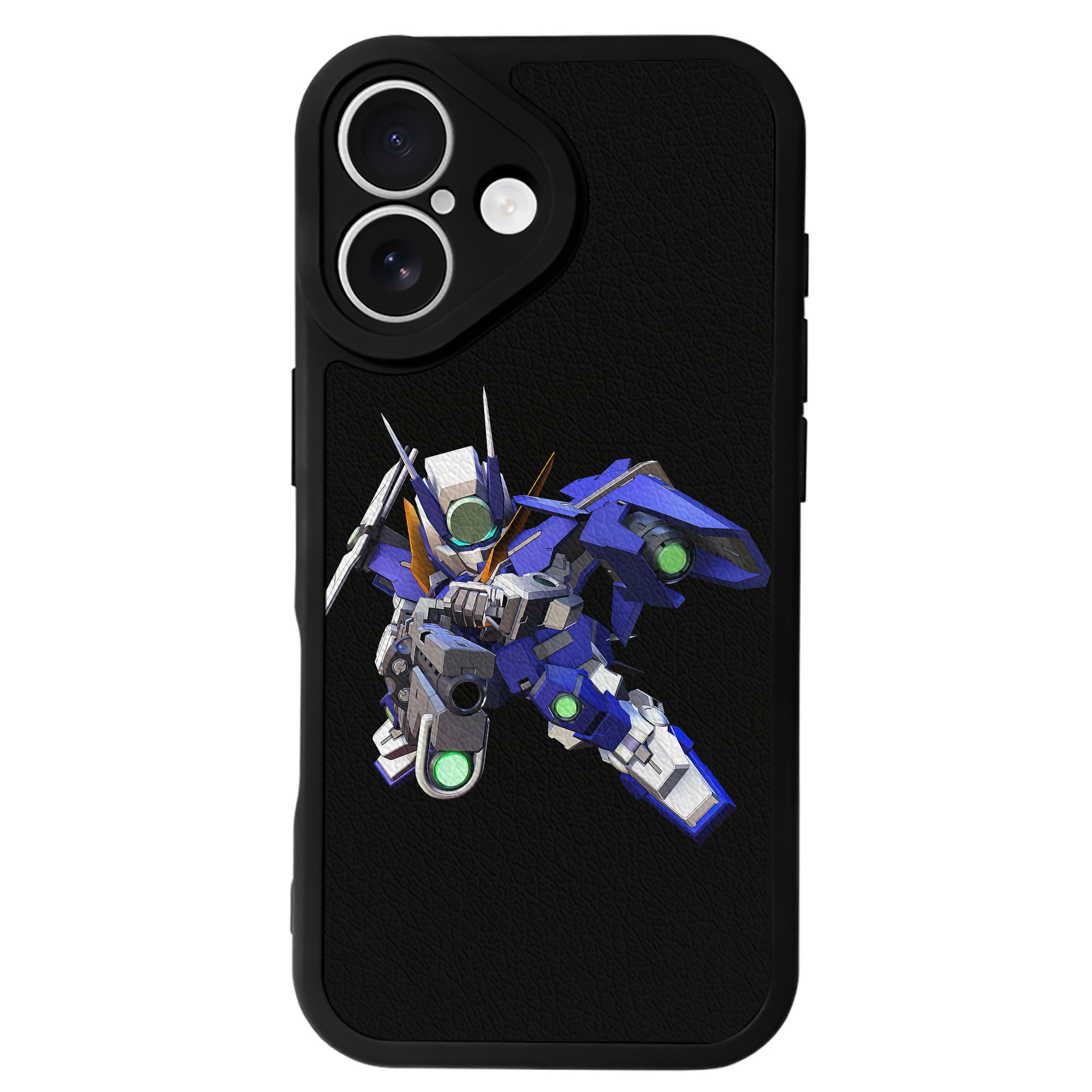 （画像用） 機動戦士ガンダム Mobile Suit Gundam 【iPhone 16シリーズ対応】シリコンスマホケース（レザー調） 材質：シリコン